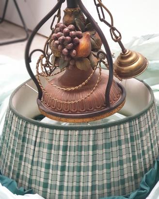 Lampadario Rustico 