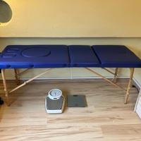 Lettino pieghevole per donne in gravidanza