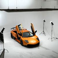 Servizio fotografico auto e moto in studio