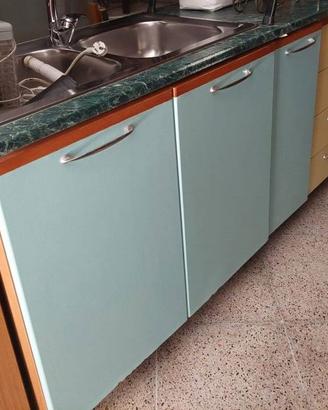 lavello con cassettiera