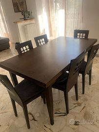 tavolo wenge'