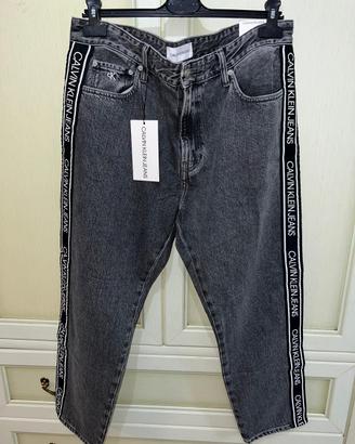 Calvin Klein Jeans Dad Fit Grigio/Nero