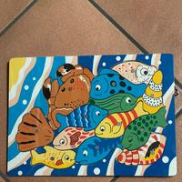 Puzzle da pesca con magneti