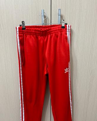 Pantalone della tuta Adidas Rossa