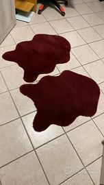Coppia di tappeti scendiletto