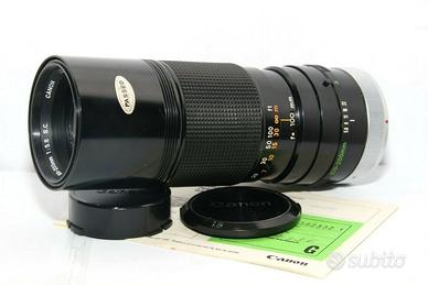 CANON FD 100-200mm 5.6 S.C. Obiettivo ZOOM Reflex