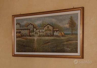 Grande quadro con cornice