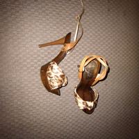 Sabot legno animalier nr 36 Guess vintage