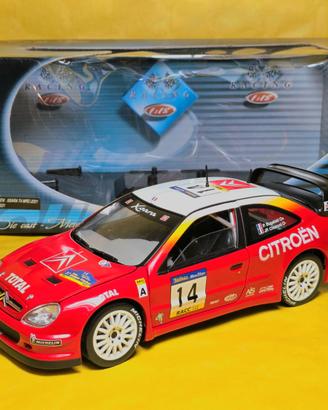 ✅ Citroën Xsara T4 WRC Rally 2001 - Solido 1:18