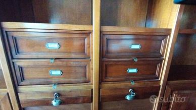 GRANDE LIBRERIA  legno Made Italy Poss. consegna