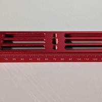 Barra vixen con fori passanti da 150mm con riferim