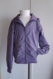 Giacca a vento XDYE Crew Pull&Bear viola lavanda 
