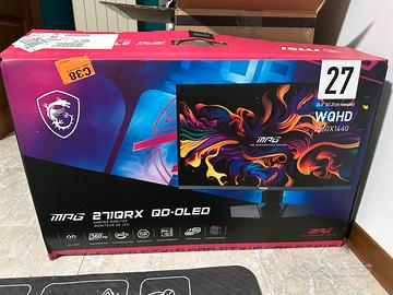Monitor Gaming MSI MPG 271QRX QD-OLED WQHD 360hz