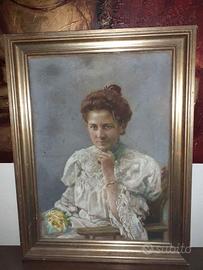 Quadro ritratto antico