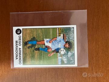 Figurina carta Armando Maradona