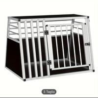 Trasportino auto alluminio x cani