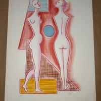 Litografia Mario Tozzi, arte italiana