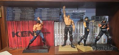 Hokuto no ken dvd + fumetti + action figure