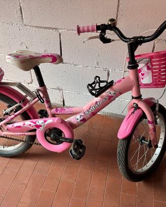 Bici saltafoss misura 16 da bambina