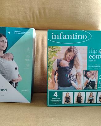 marsupio e fascia 