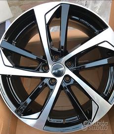 4 CERCHI IN LEGA AUDI Q3 A4 Q5 GMP MOD KATANA BLAC