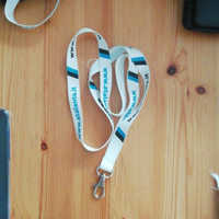 Cordino portabadge portachiave Atalanta