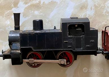 Trenino Rivarossi con vagoni e rotaie anni’50-‘60