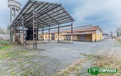 CAPANNONE INDUSTRUALE E TETTOIA IN ZONA STRATEGICA