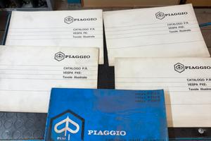 Tavole ricambi vespa px