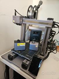 Snapmaker 2.0 250 + modulo laser 10W e CNC