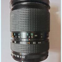 obbiettivo zoom mf Tamron  35/80