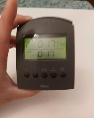 Sveglia da viaggio radiocontrollata Bino con batt.