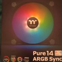 set  ventole 140  thetmaltake RGB 