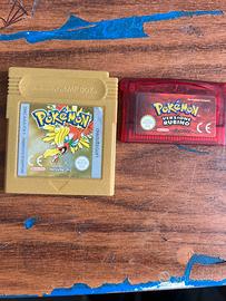 Cartucce gioco game boy color .advance