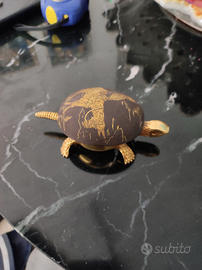 Antico campanello o chiamante tartaruga boj eibar