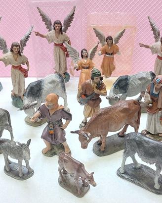 Presepe Del Prado intero lotto da RESTAURARE  