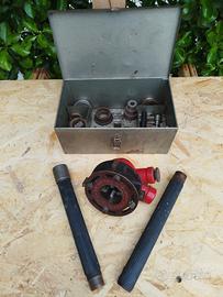 Filiera tubi 1/4" a 11/4"  piegatubi kit bussole 