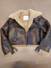 Bomber ecopelle/pelliccia