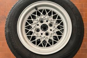 Set 4 cerchi in lega d’epoca BMW 13” 4x100 E21 E10
