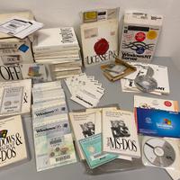 Manuali e programmi anni '80, '90 e 2000 per PC