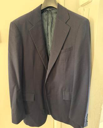 Giacca blazer uomo ralph lauren blu 54