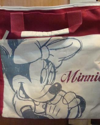 Borsa Disney Minnie Topolina manici e tracolla