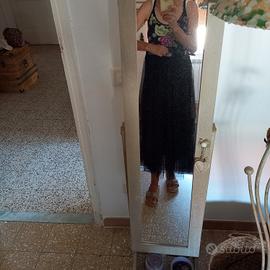 gonna nera con tulle