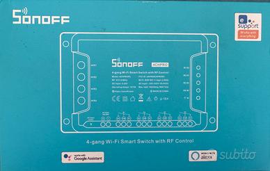SonOff - Interruttore smart a 4 linee