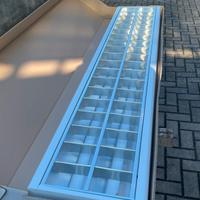 2 Plafoniereufficio neon 2x58 + neon