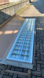 2 Plafoniereufficio neon 2x58 + neon