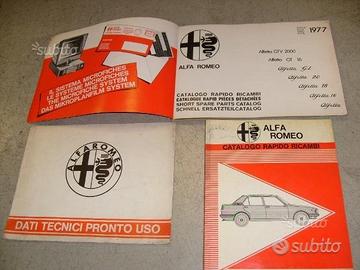 Catalogo ricambi ALFA ROMEO e FERRARI BB 5R