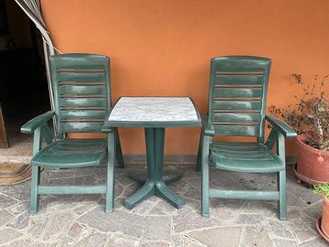 Set giardino in plastica