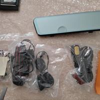 Dashcam auto specchietto 10"