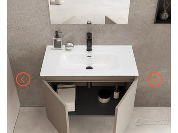 mobile bagno sospeso